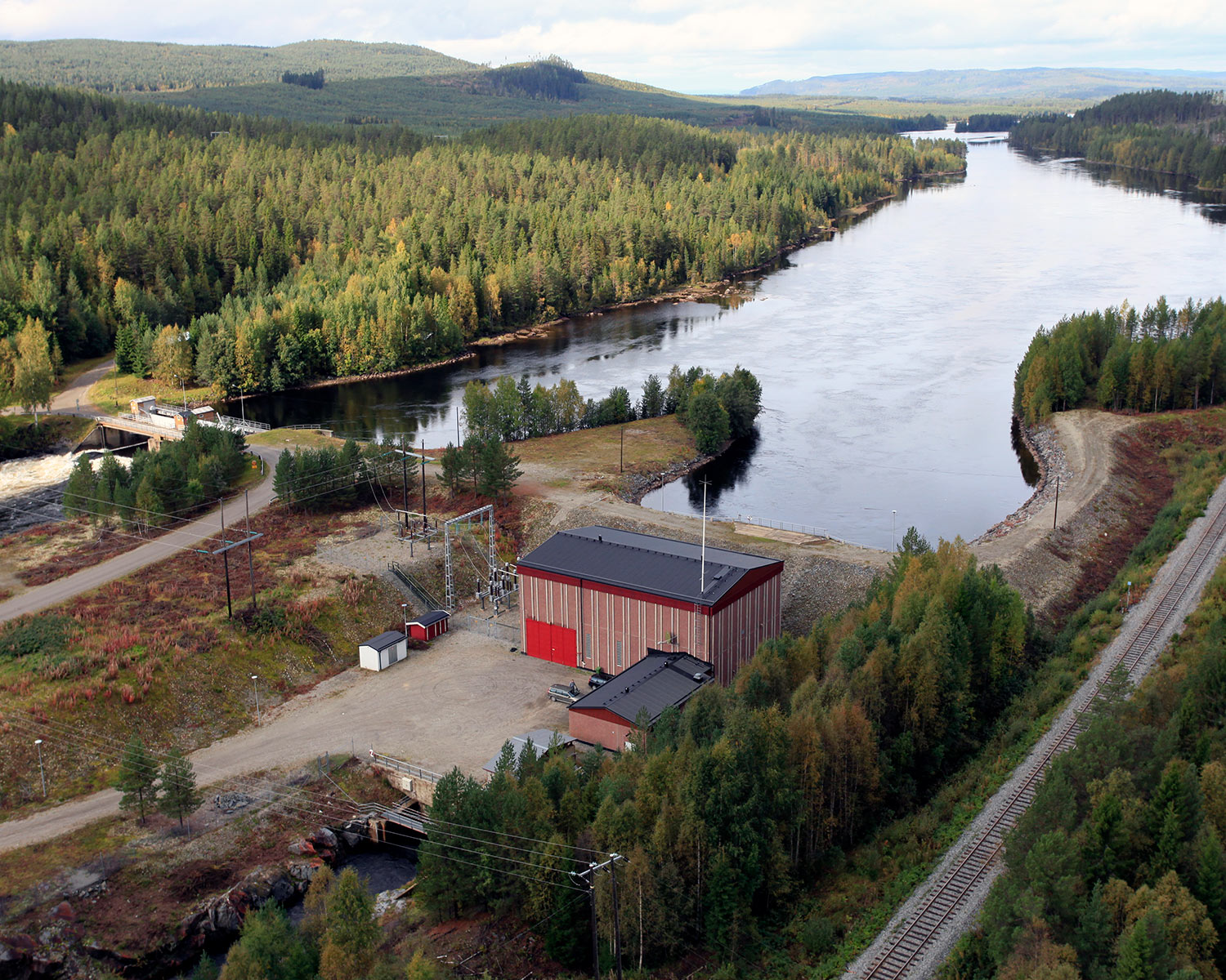 Hoting hydropower plant