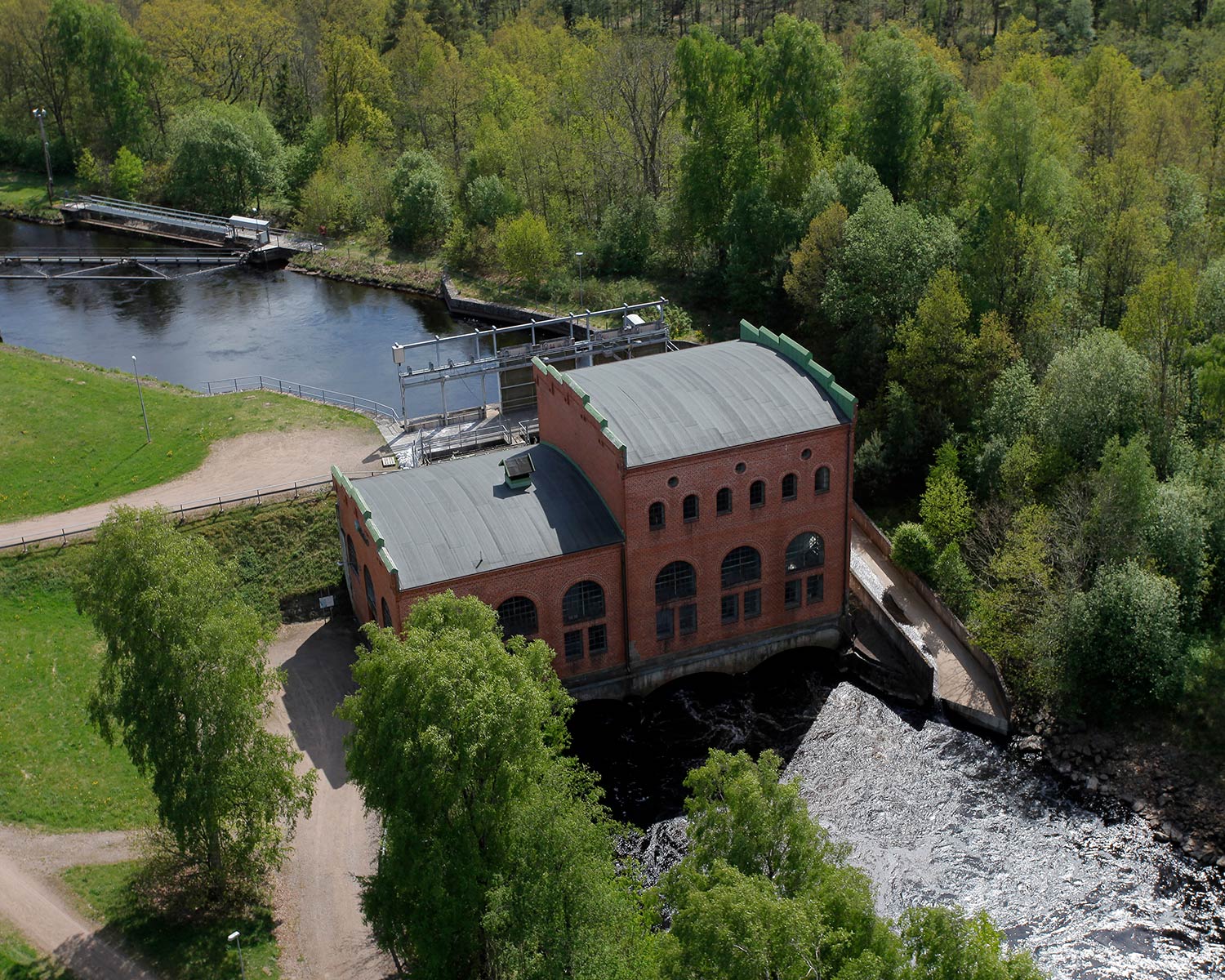 Knäred nedre hydropower plant